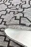 Pacific Grey Black Rug 208-DM9E.