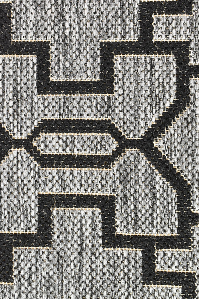 Pacific Grey Black Rug 208-DM9E.