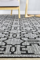 Pacific Grey Black Rug 208-DM9E.