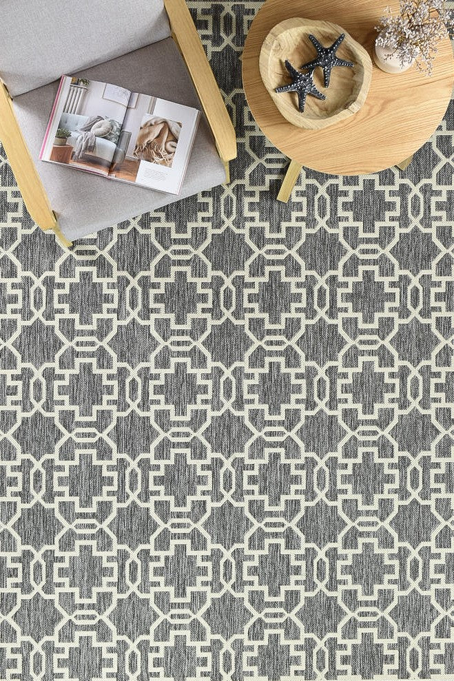 Pacific Grey Cream Rug 208-GU6E.