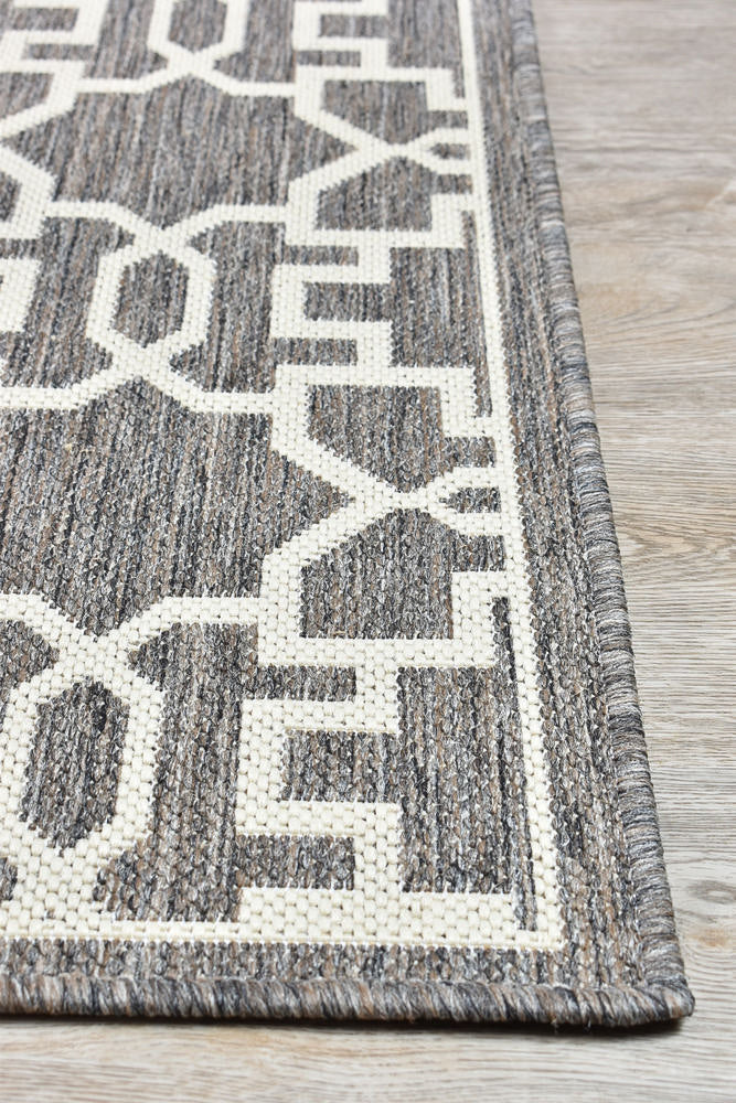 Pacific Brown Cream Rug 208-W71E.