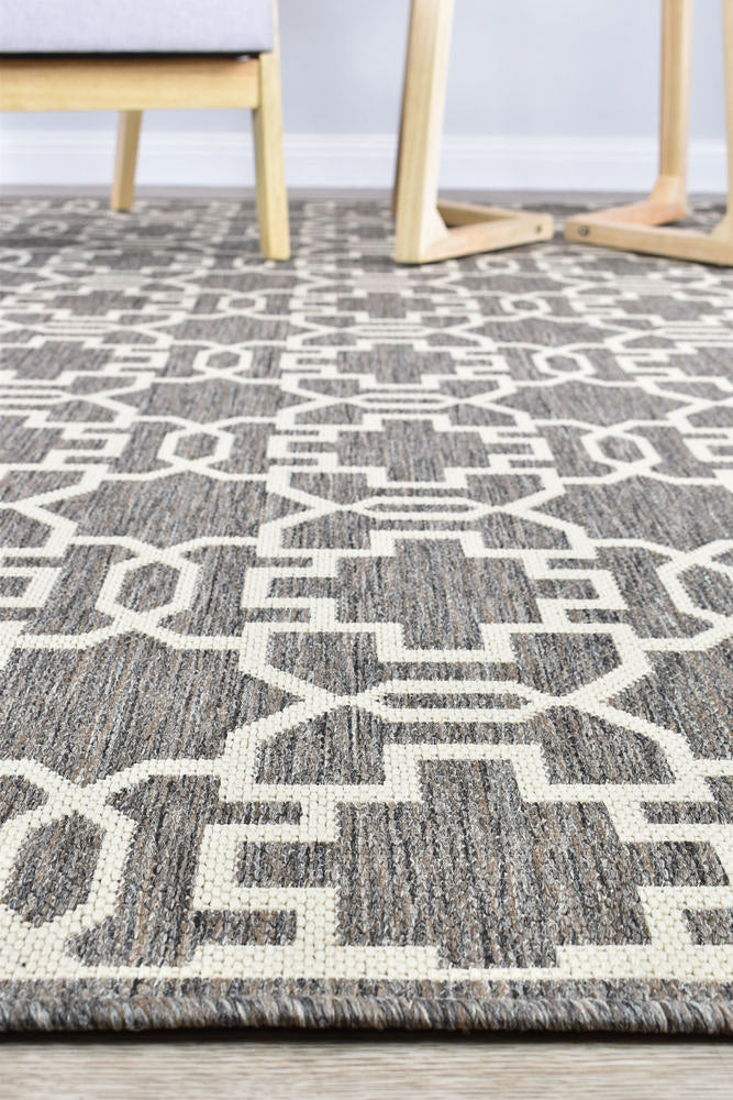 Pacific Brown Cream Rug 208-W71E.