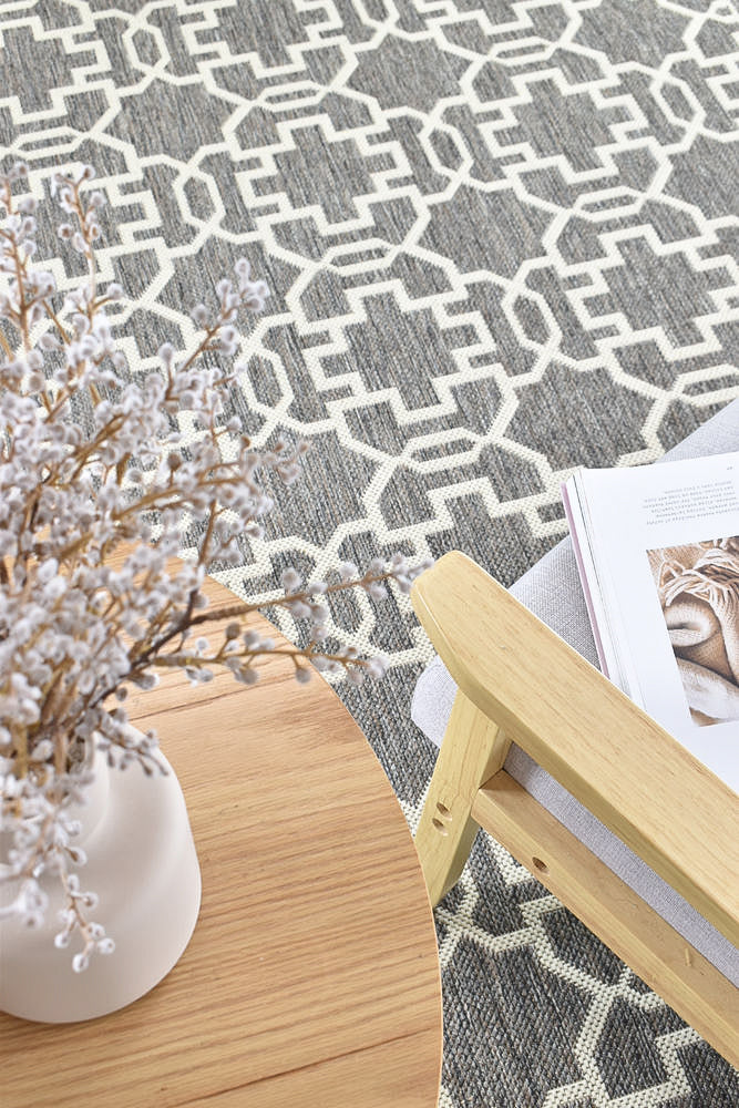 Pacific Brown Cream Rug 208-W71E.