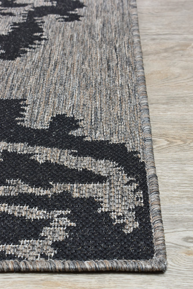 Pacific Brown Black Rug 5605-J48H.