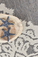 Pacific Brown Cream Rug 5605-W71E.