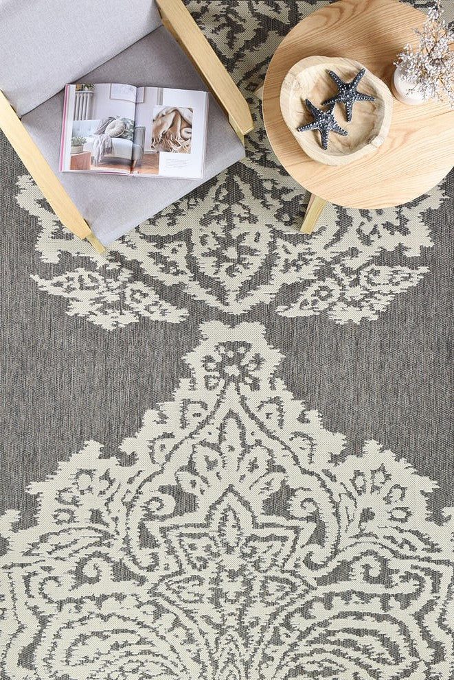 Pacific Brown Cream Rug 5605-W71E.