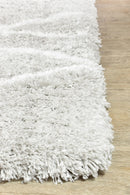 Cobi Shaggy Light Grey Rug 8741A.