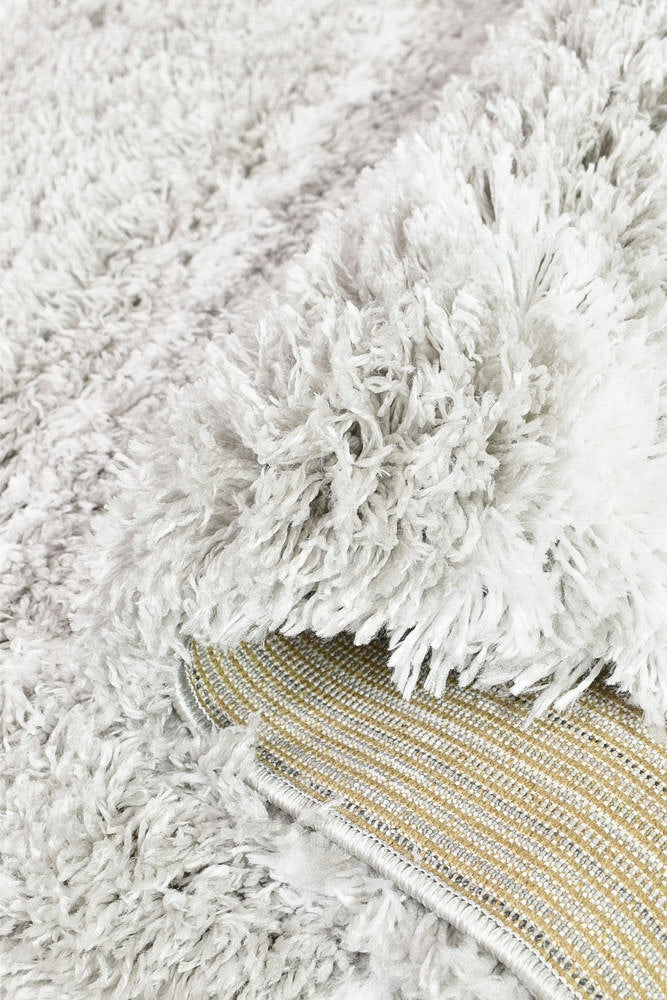 Cobi Shaggy Light Grey Rug 8741A.