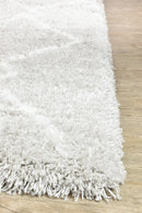 Cobi Shaggy Light Grey Rug 8744A.
