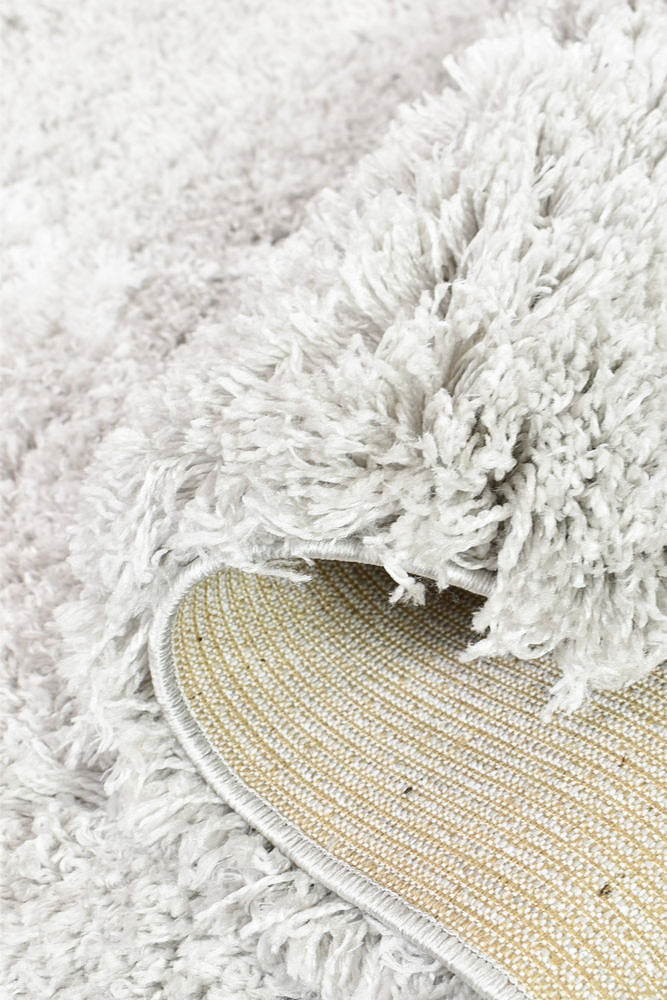 Cobi Shaggy Light Grey Rug 8744A.