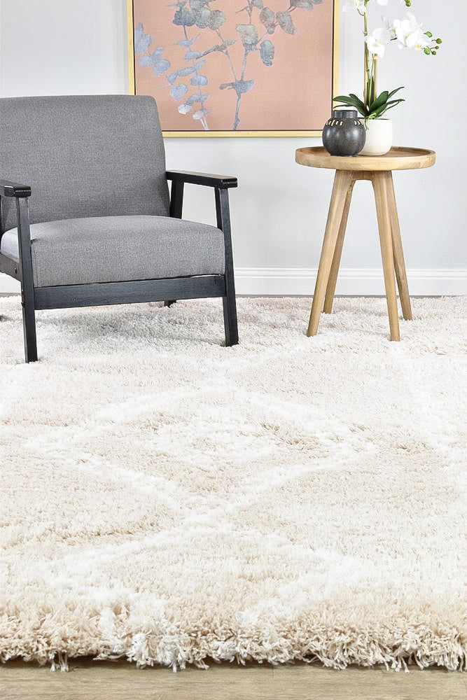 Cobi Shaggy Beige Rug 8745A.