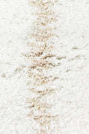 Cobi Shaggy Beige White Rug 8745A.