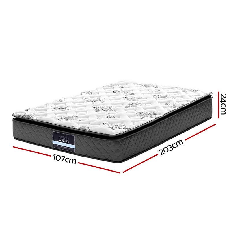 Rocco Bonnell Spring Mattress 24cm Thick King Single