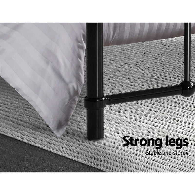 Ludo King Single Metal Bed Frame