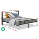 Soul Double Metal Bed Frame