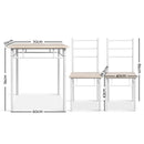 Limburg Dining Set - White