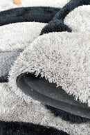 Florida Black Grey Rug 883.