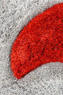 Florida Black Grey Red Rug 883.