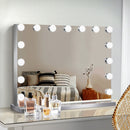 Poincy Frameless Hollywood Mirror