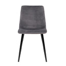 Eyrar Velvet Dining Chairs (Set of 4)