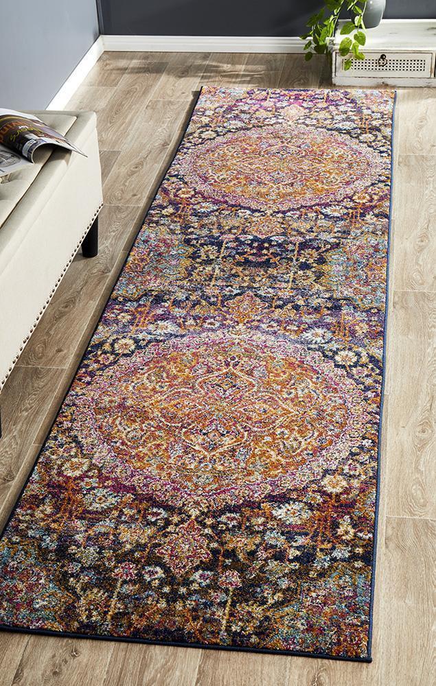Library Preston Multi Coloured Runner.
