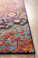 Library Preston Multi Coloured Rug.