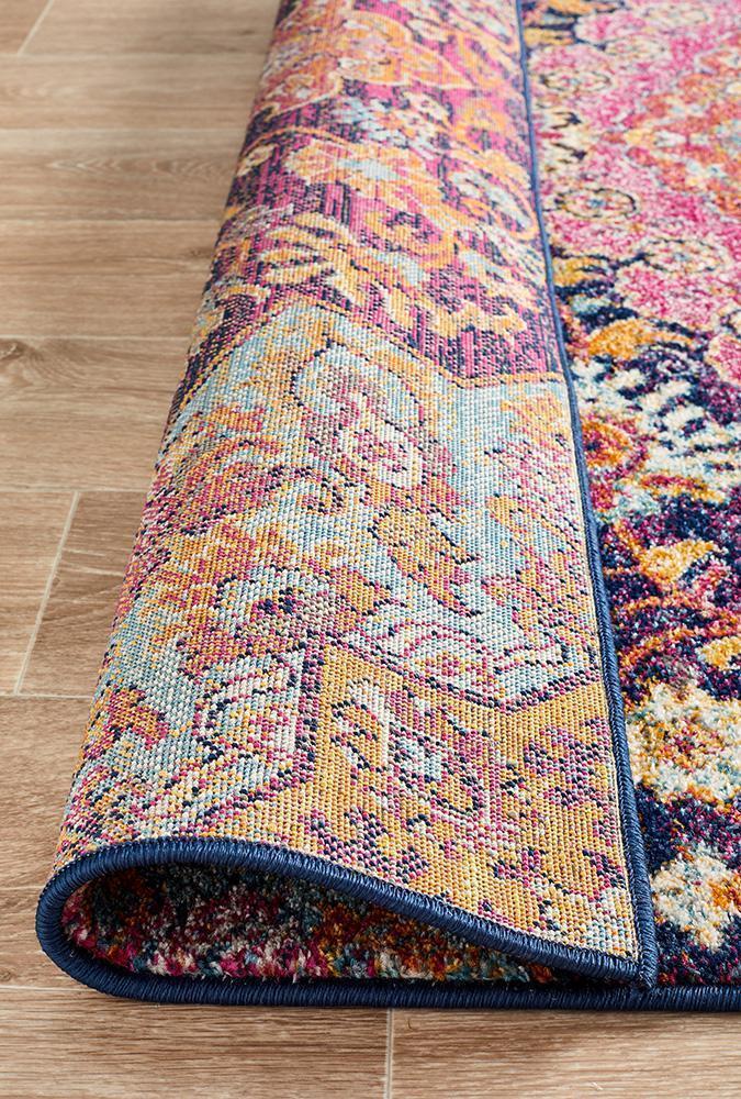 Library Preston Multi Coloured Rug.