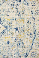 Library Tyler Sky Blue Round Rug.