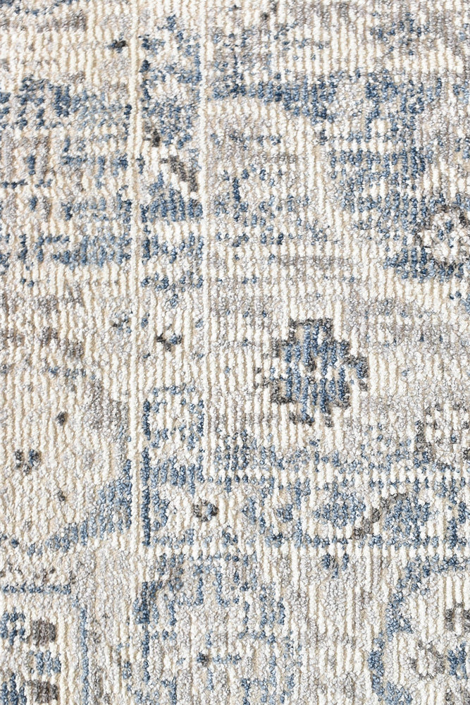 Medina Blue L.Grey Rug 0320C.