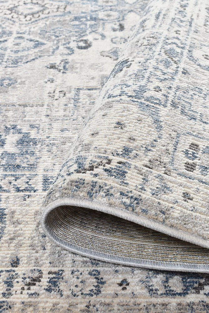 Medina Blue L.Grey Rug 0320C.