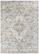 Medina Grey Mustard Rug 0320C.