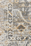 Medina Grey Mustard Rug 0320C.