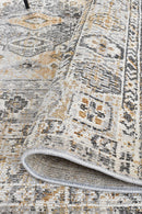 Medina Grey Mustard Rug 0320C.