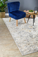 Medina Grey Mustard Rug 0320C.