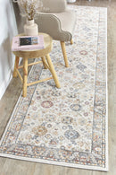 Medina Cream Runner Rug 0156A.