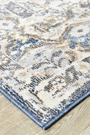 Medina Dark Blue Rug 0318A.