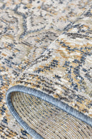 Medina Dark Blue Runner Rug 0318A.