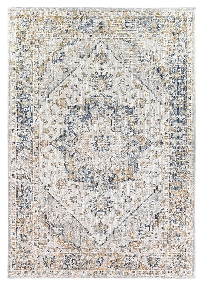 Medina Blue Grey Rug 0321B.