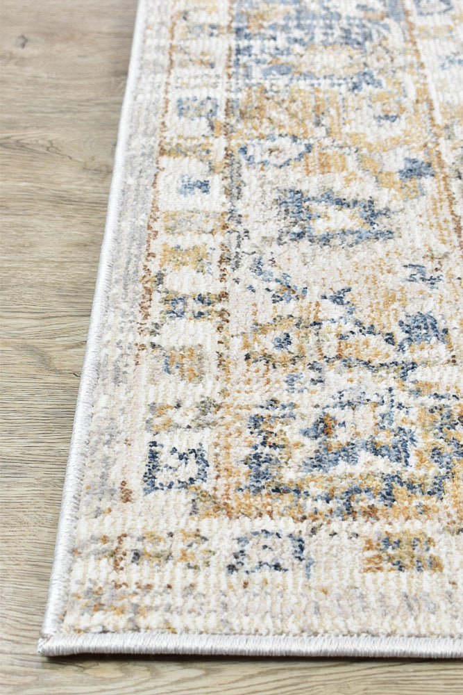 Medina Blue Grey Rug 0321B.