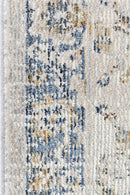 Medina Blue Grey Runner Rug 0321B.