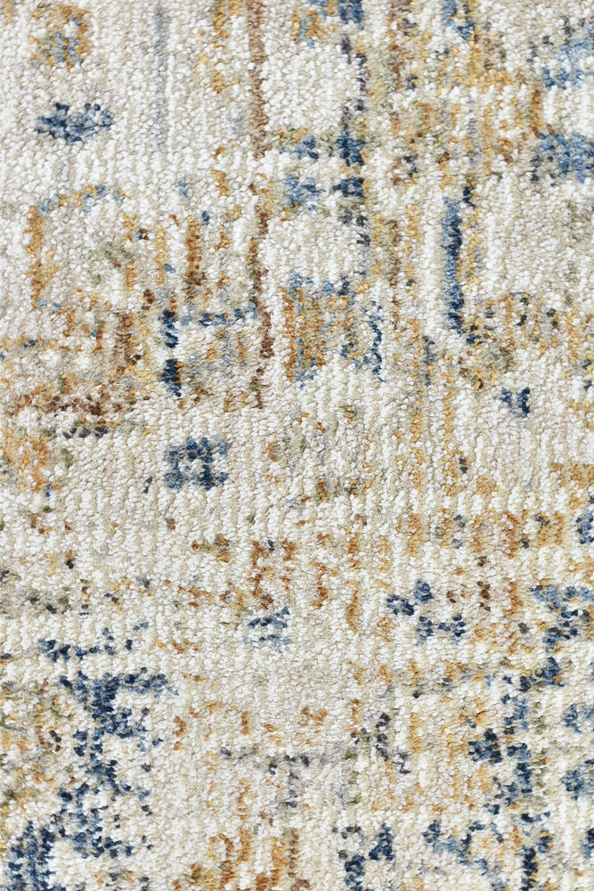 Medina Blue Grey Rug 0321B.