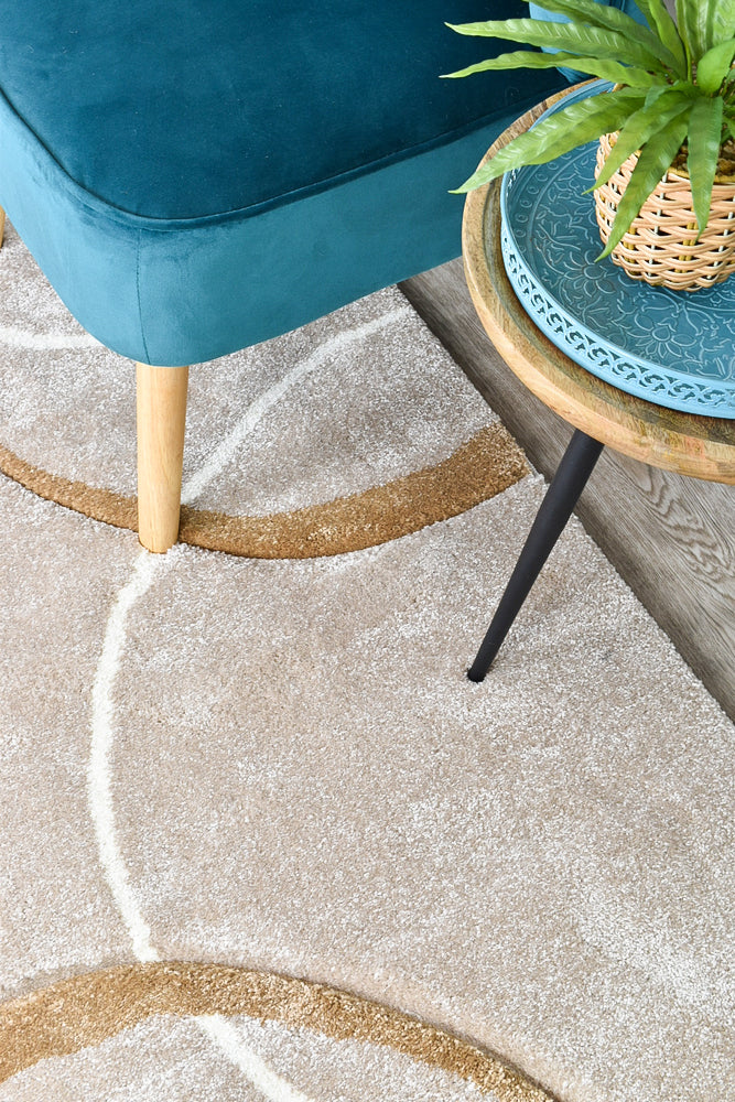 Dahlia 798 Beige Dark Beige Runner.