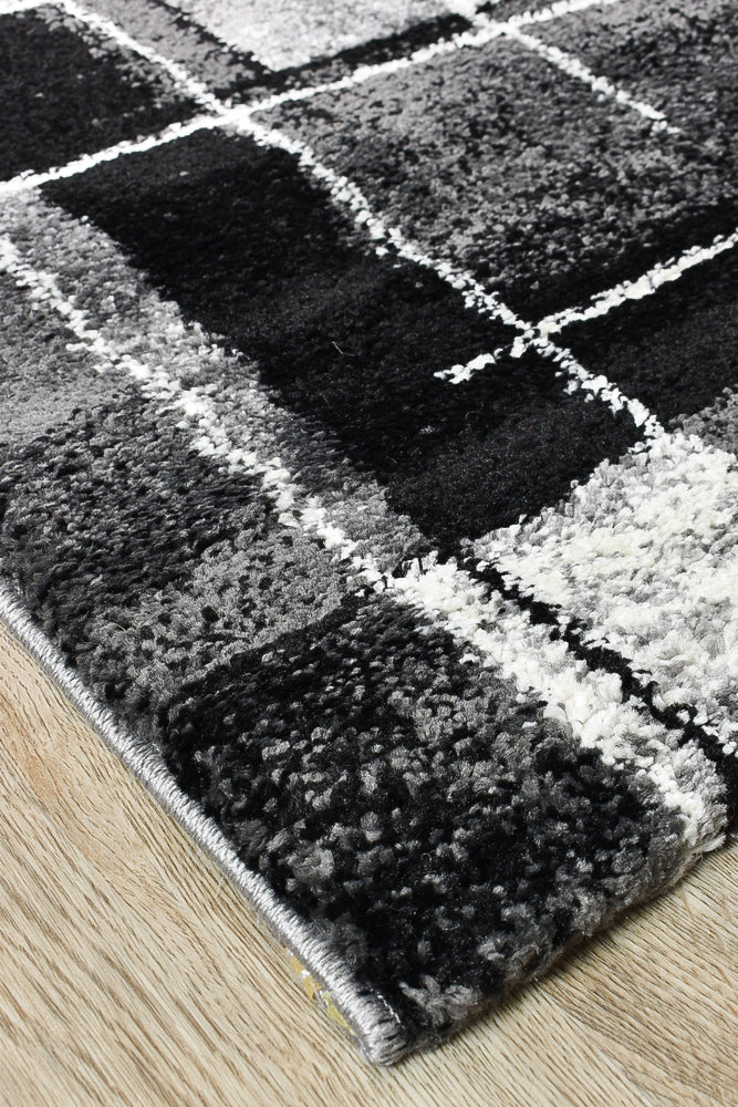 Dahlia 297 Dark Grey Black Runner.