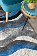 Dahlia 300 Light Grey Blue Runner.