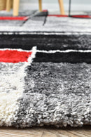 Dahlia 297 Dark Grey Red.