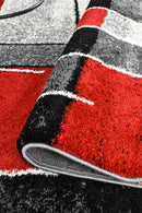 Dahlia 297 Dark Grey Red.