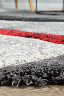 Dahlia 298 Dark Grey Red.