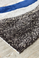 Dahlia 300 Cream Beige Blue.