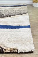 Dahlia 300 Cream Beige Blue.