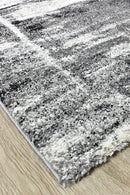Dahlia 347 Light Grey Dark Grey Runner.